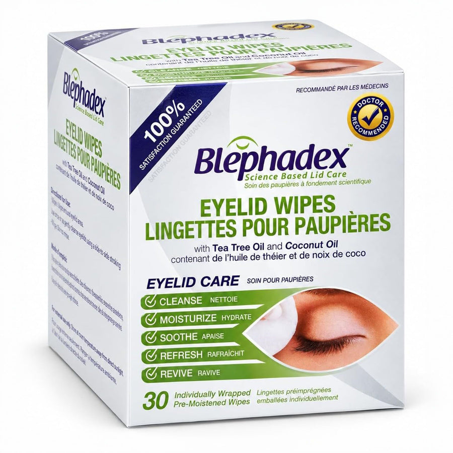 Blephadex® Eyelid Wipes