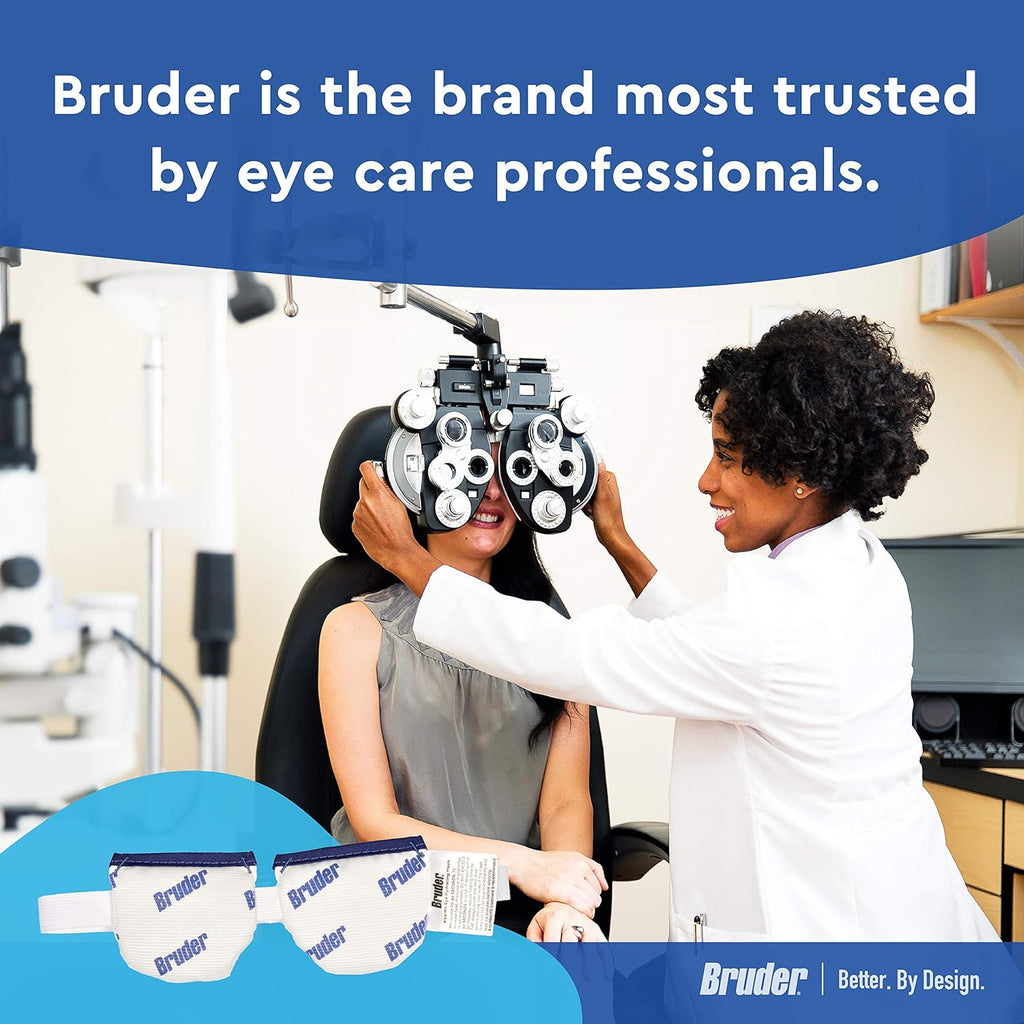 Bruder Moist Heat Eye Compress | Heat Mask for Dry Eye, MGD, Blepharitis