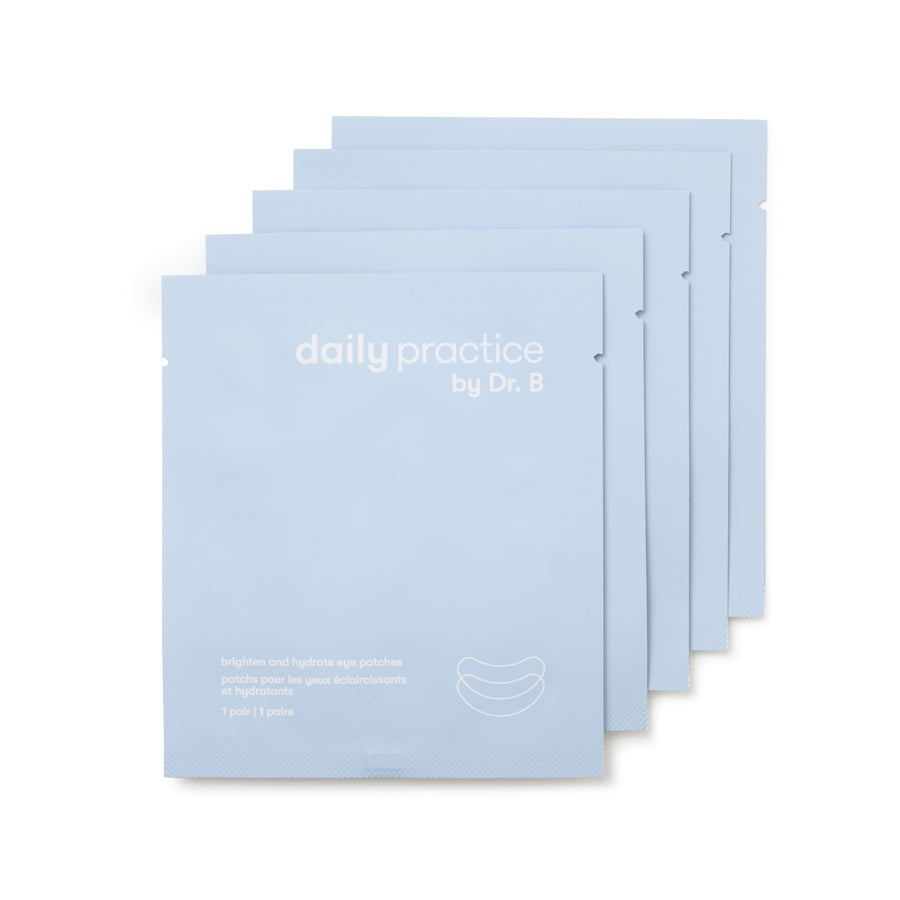 daily practice Patchs pour les yeux éclaircissants et hydratants