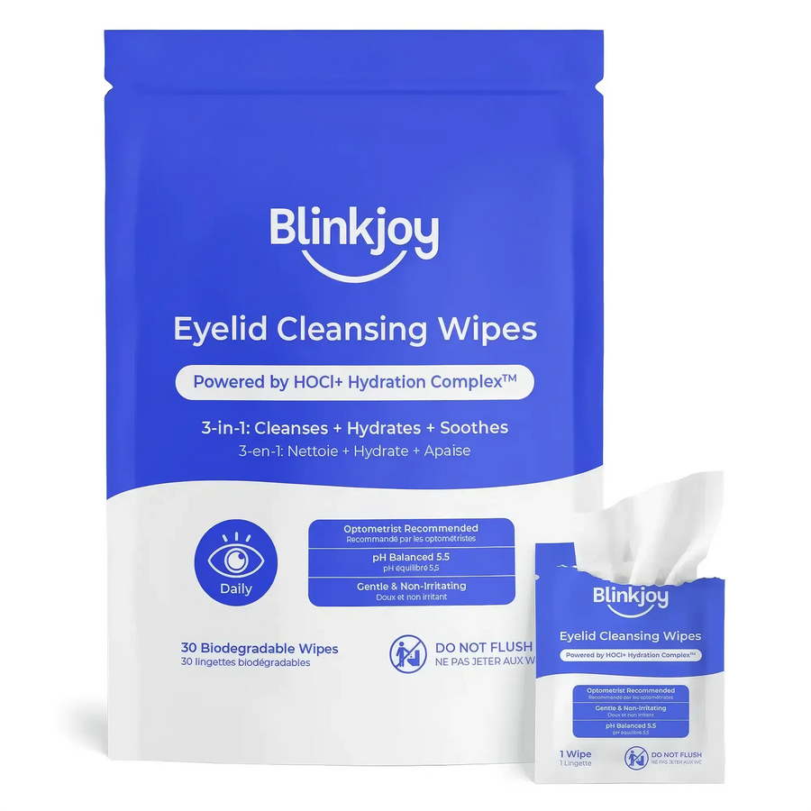 Blinkjoy Eyelid Cleansing Wipes