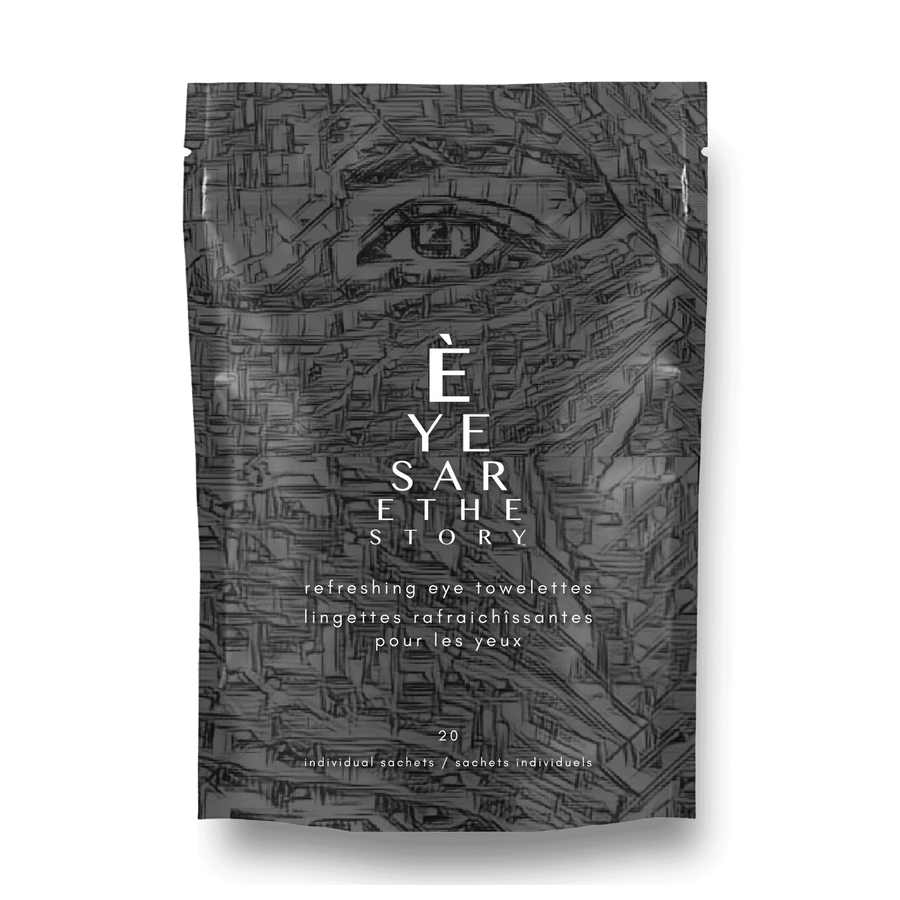 ÈYES ARE THE STORY™ | Eye Proof Refreshing Towelettes (Pack of 20)