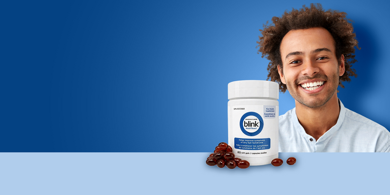 Advanced eye nutrition NEW! Blink NutriTears Systematically support dry eyes from within for lasting comfort & relief! D