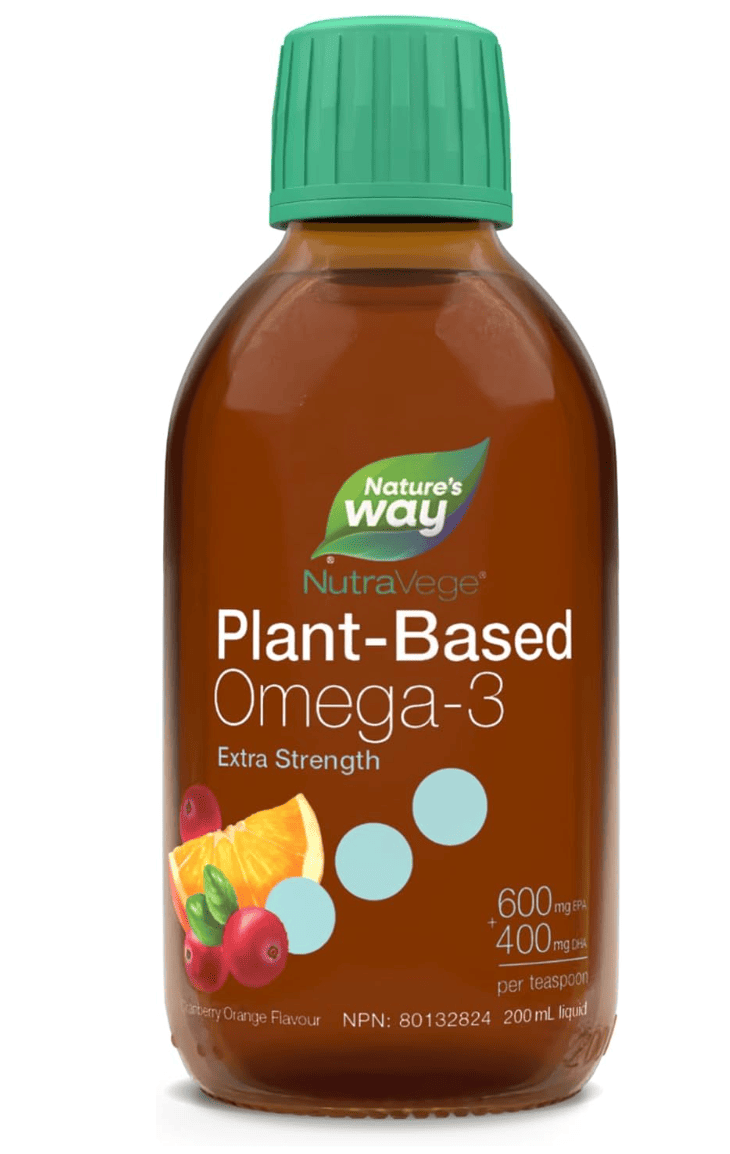 NutraVege™ Omega-3, Plant Based, Extra Strength, Cranberry Orange