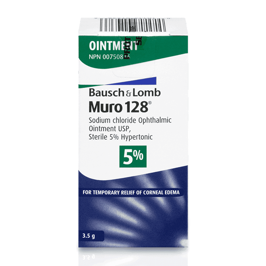 Muro 128 Ointment for Corneal Edema