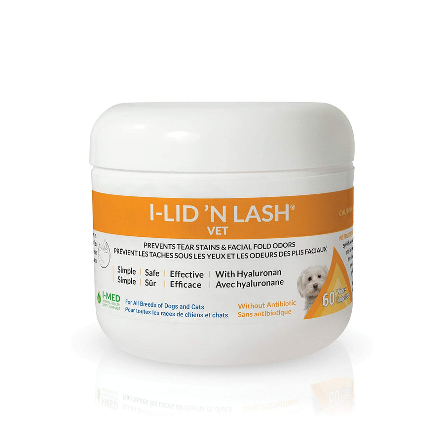 I-LID 'N LASH Vet Wipes