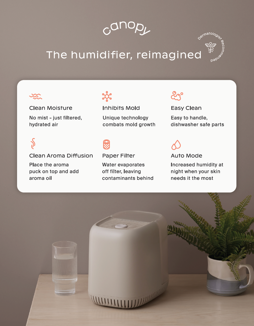 Canopy humidifier filter deals